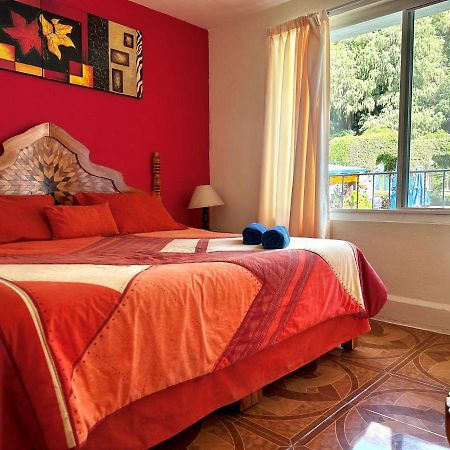 Bungalows Andrea Tepoztlán Dış mekan fotoğraf