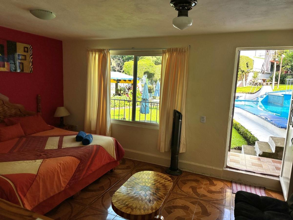 Bungalows Andrea Tepoztlán Dış mekan fotoğraf