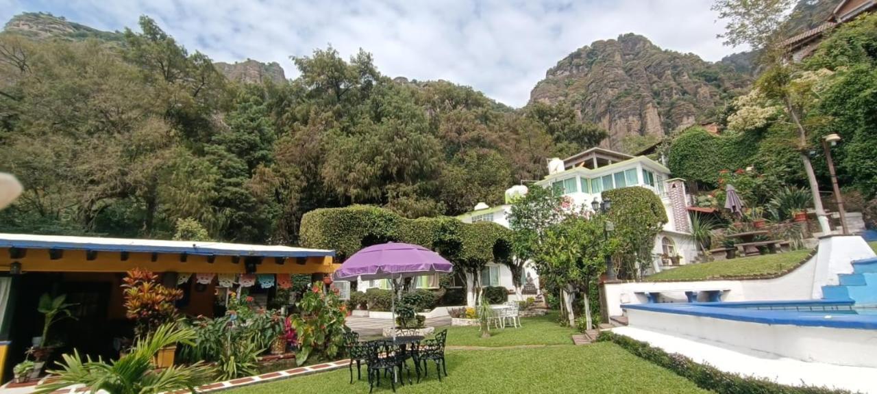 Bungalows Andrea Tepoztlán Dış mekan fotoğraf