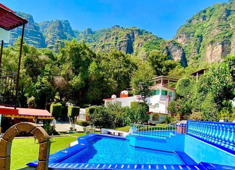 Bungalows Andrea Tepoztlán Dış mekan fotoğraf